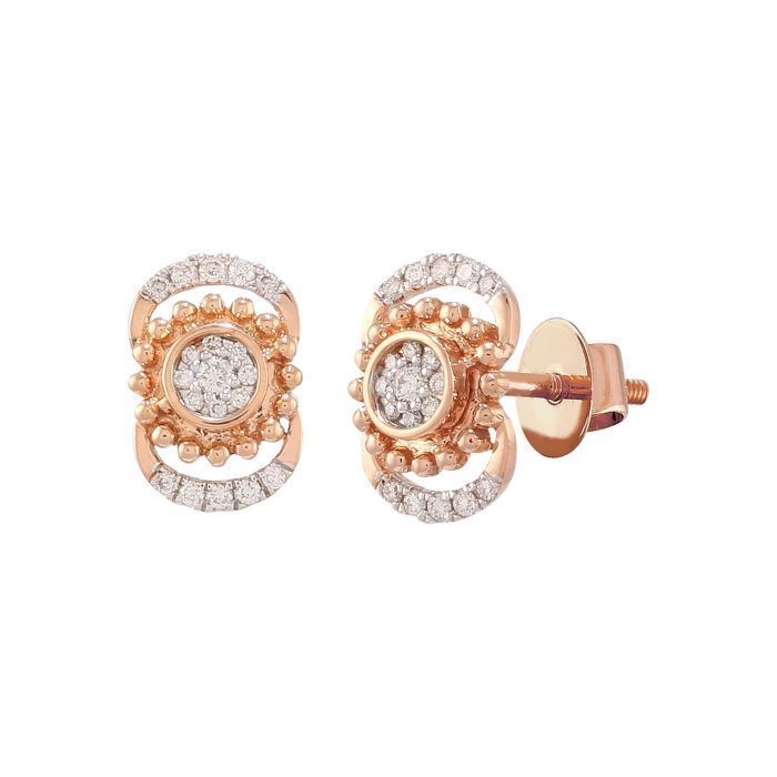 Charlie Diamond Earring with Free Gold Coin