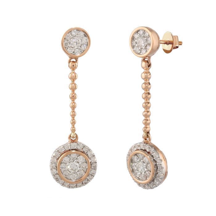 Risha Diamond Earring with Free Gold Coin