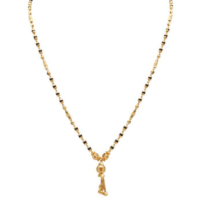 Gold Mangalsutra with Free Gold Coin