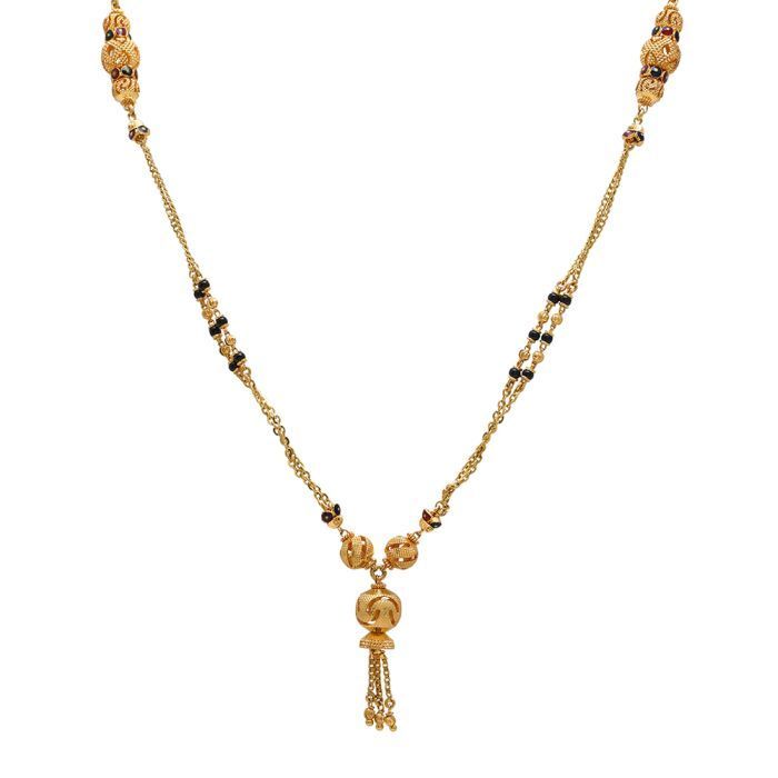 Gold Mangalsutra with Free Gold Coin