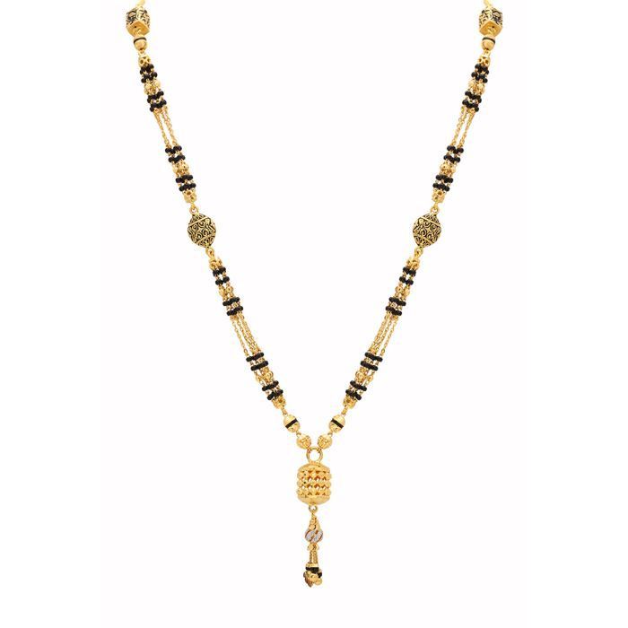 Gold Mangalsutra with Free Gold Coin