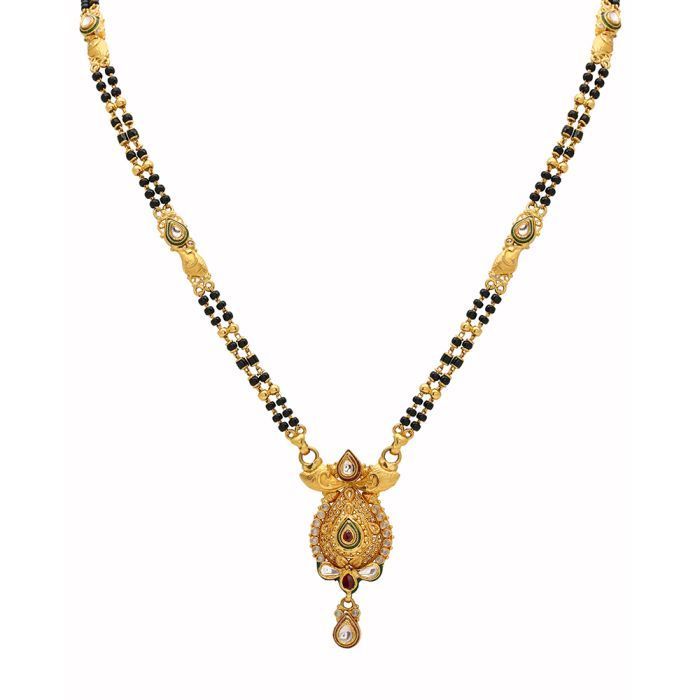 Gold Mangalsutra with Free Gold Coin