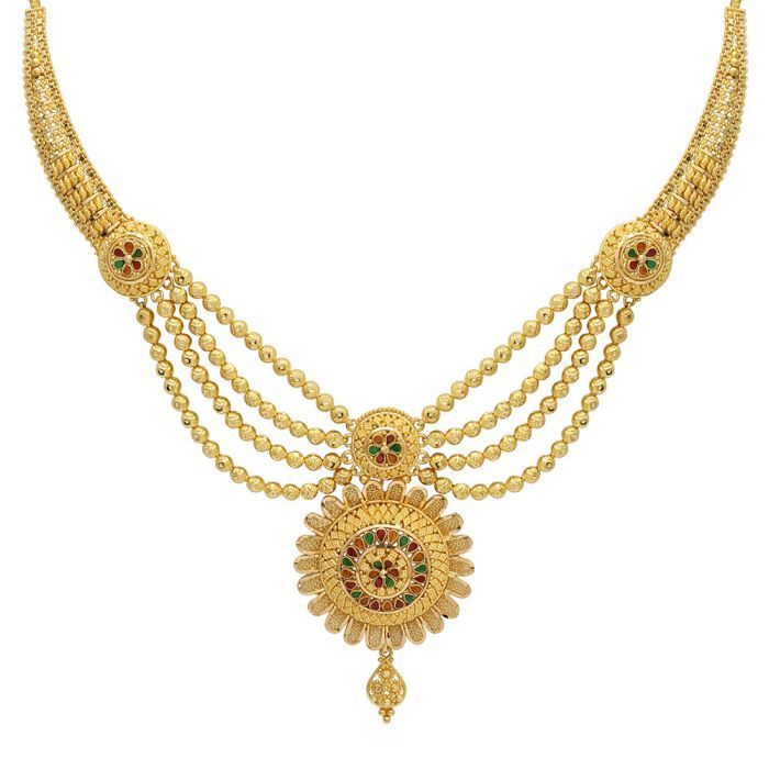 Gold Necklace with Free Gold Coin