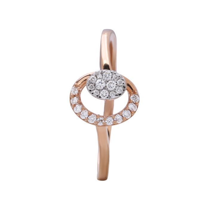 Glitz Oval Diamond Ring with Free Gold Coin