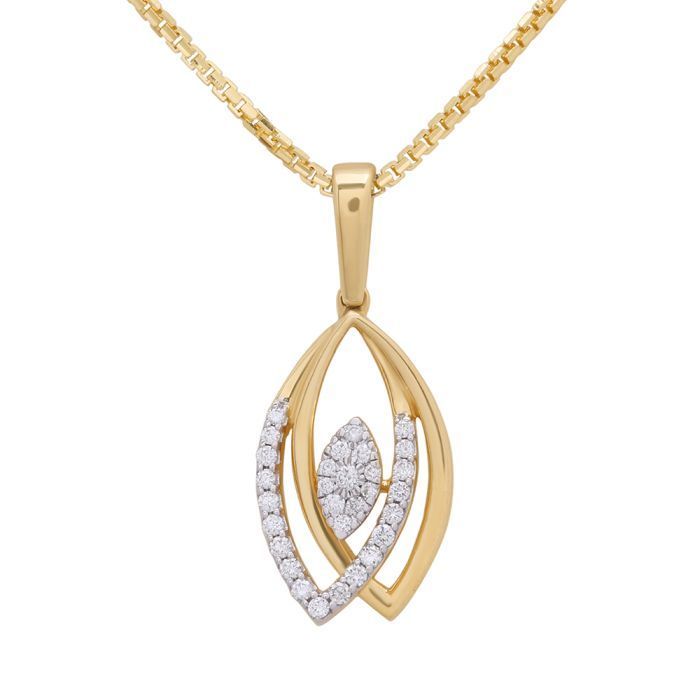 Diamond Essentials Pendant with Free Gold Coin