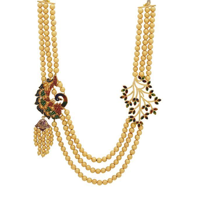 Navinya Collection Necklace with Free Gold Coin