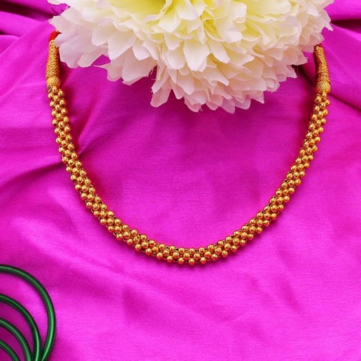 Gold Thushi Necklace