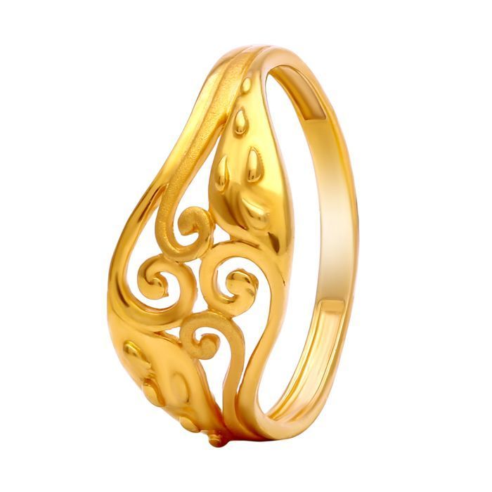 Gold Casting Ring For Everyday with Free Gold Coin