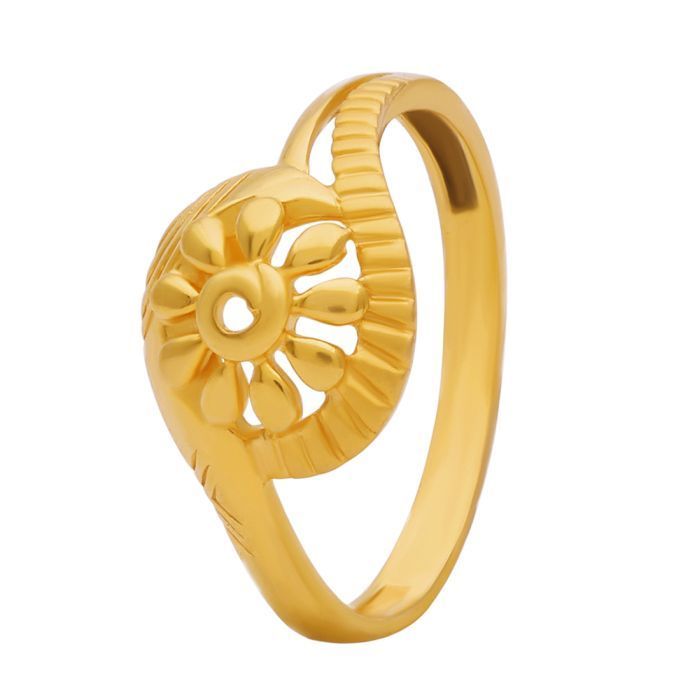 Gold Casting Ring For Everyday with Free Gold Coin