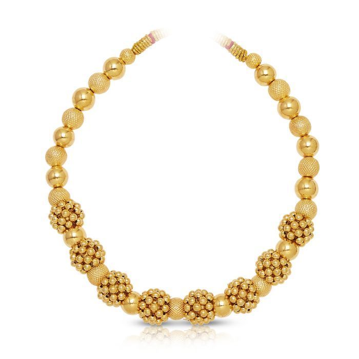 Gold Thushi Necklace with Free Gold Coin