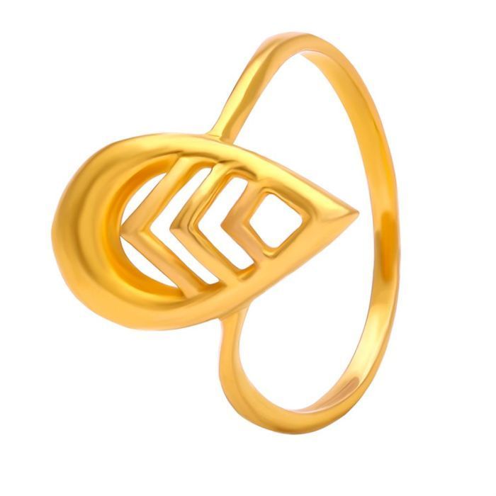 Every Day Wear Gold Ring with Free Gold Coin