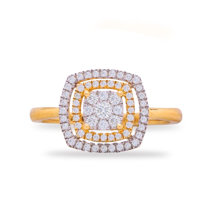 EK TARA DIAMOND RING with Free Gold Coin