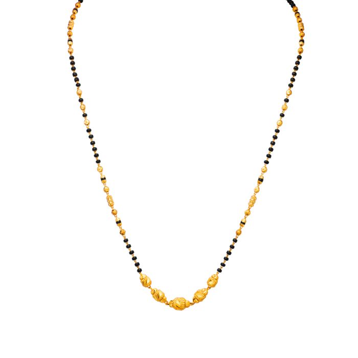 Gold Mangalsutra with Free Gold Coin