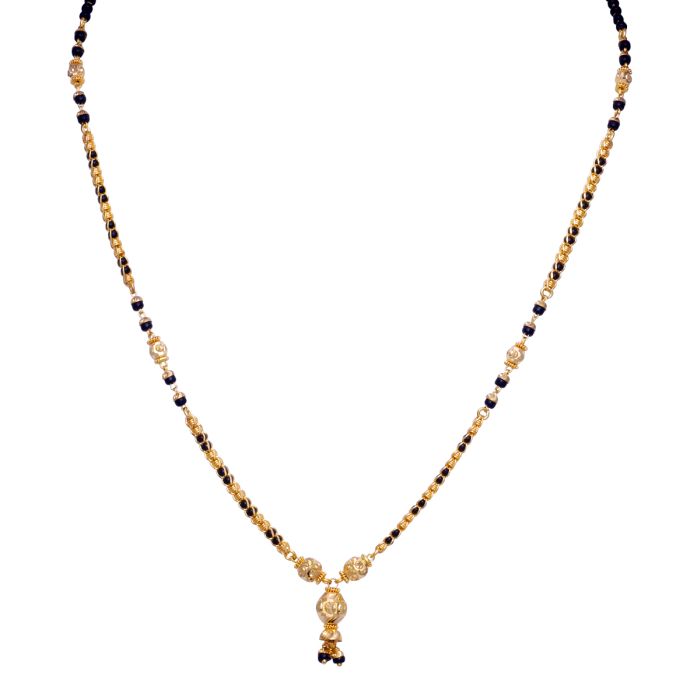 Gold Mangalsutra with Free Gold Coin