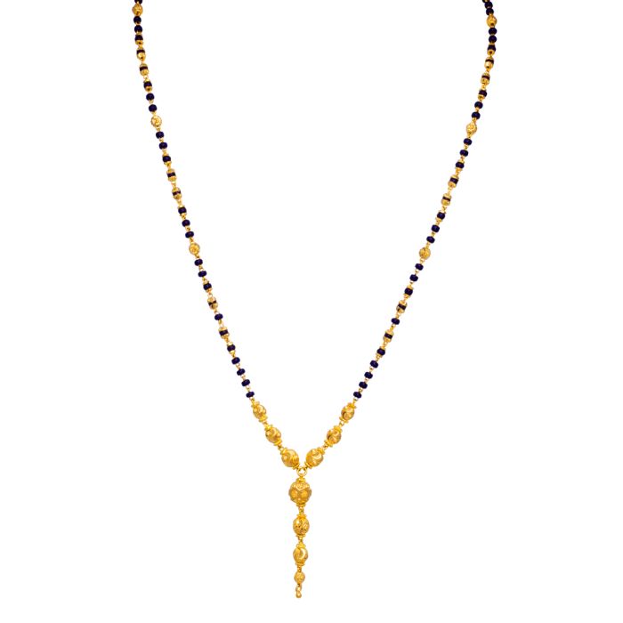 Gold Mangalsutra with Free Gold Coin