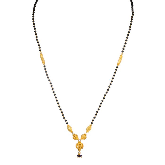 Gold Mangalsutra with Free Gold Coin