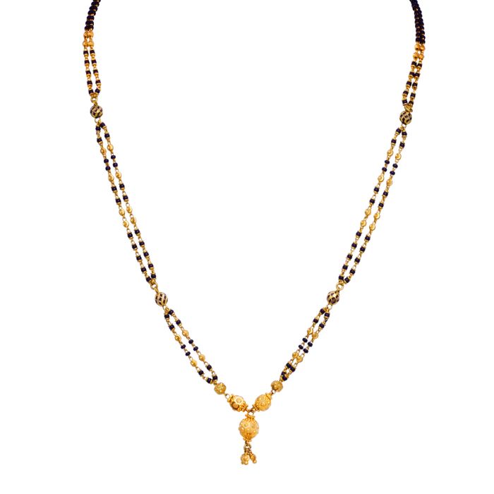 Gold Mangalsutra with Free Gold Coin