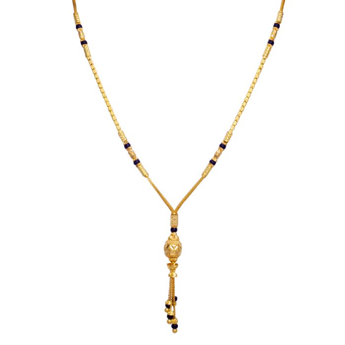 Gold Mangalsutra with Free Gold Coin