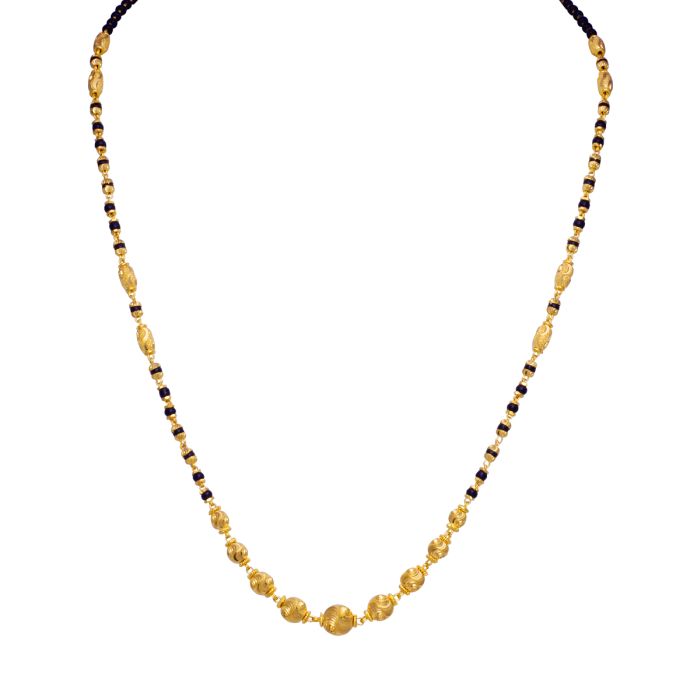 Gold Mangalsutra with Free Gold Coin