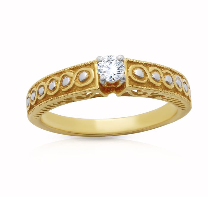 Shaughn Engagement Ring with Free Gold Coin