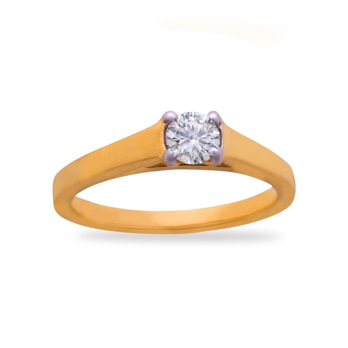 Ek Tara Diamond Ring with Free Gold Coin