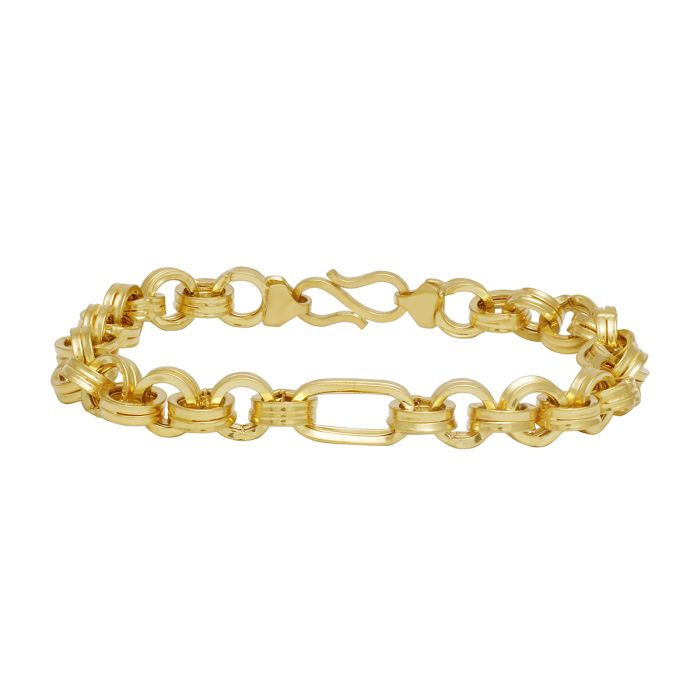 Gold Bracelet with Free Gold Coin