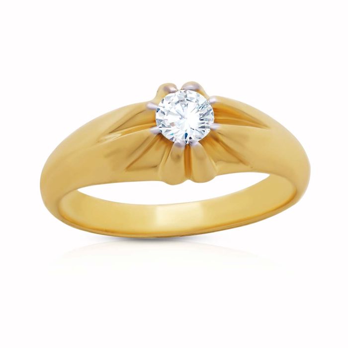 Perfect Engagement Ring with Free Gold Coin