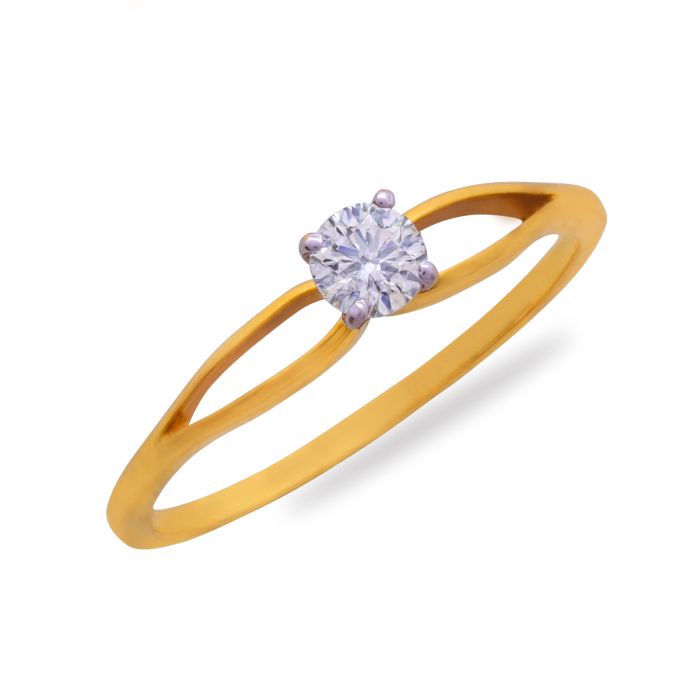 Simple Solitaire Ring