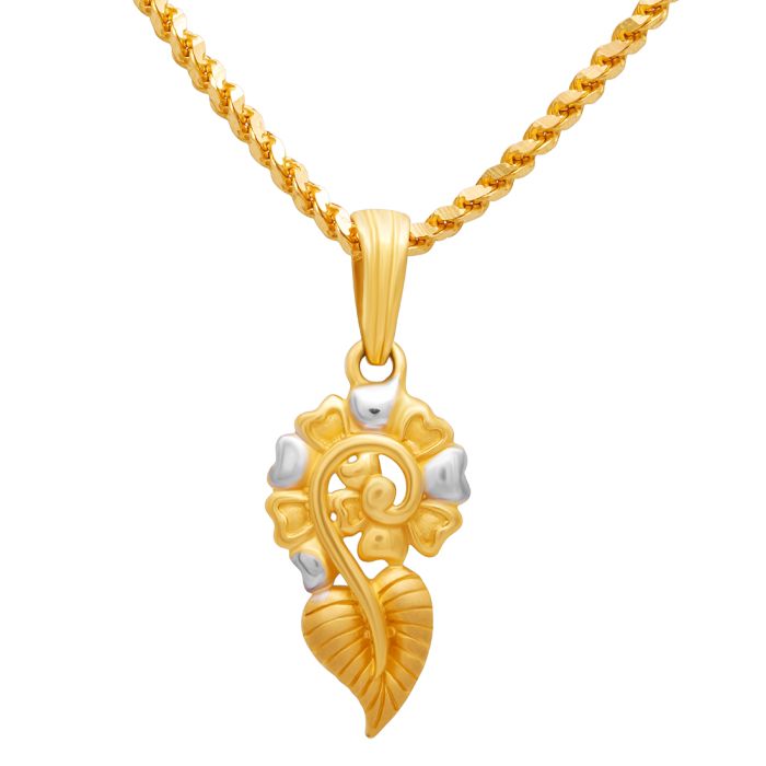 Gold Pendant with Free Gold Coin