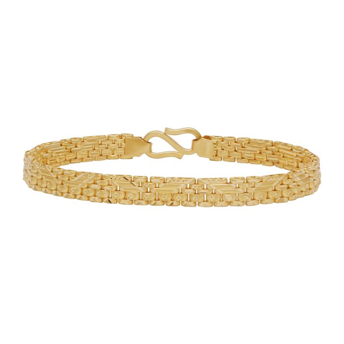 Gold Bracelet with Free Gold Coin