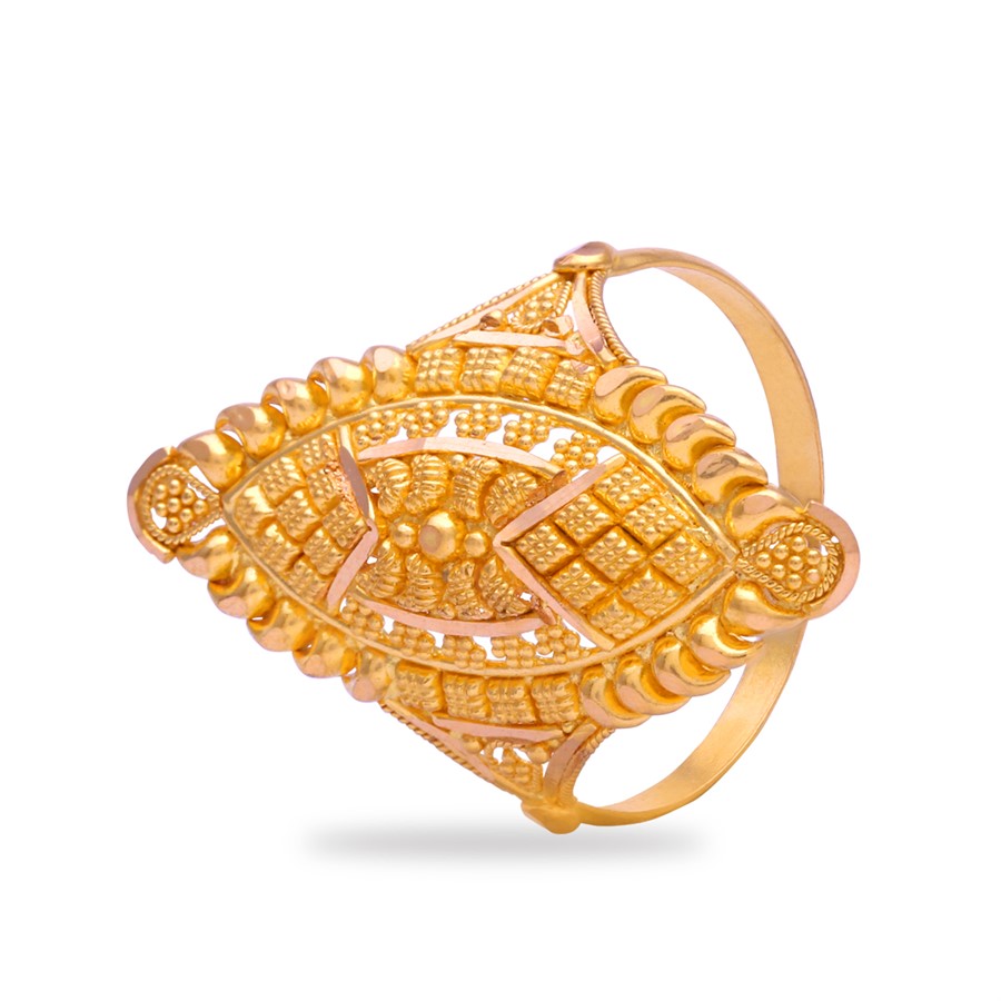 Gold Ring For Women with Free Gold Coin