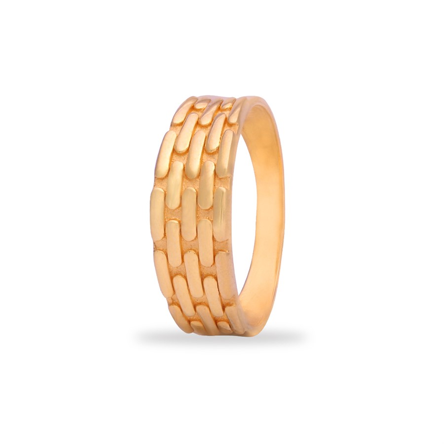 Gold Ring For Men with Free Gold Coin