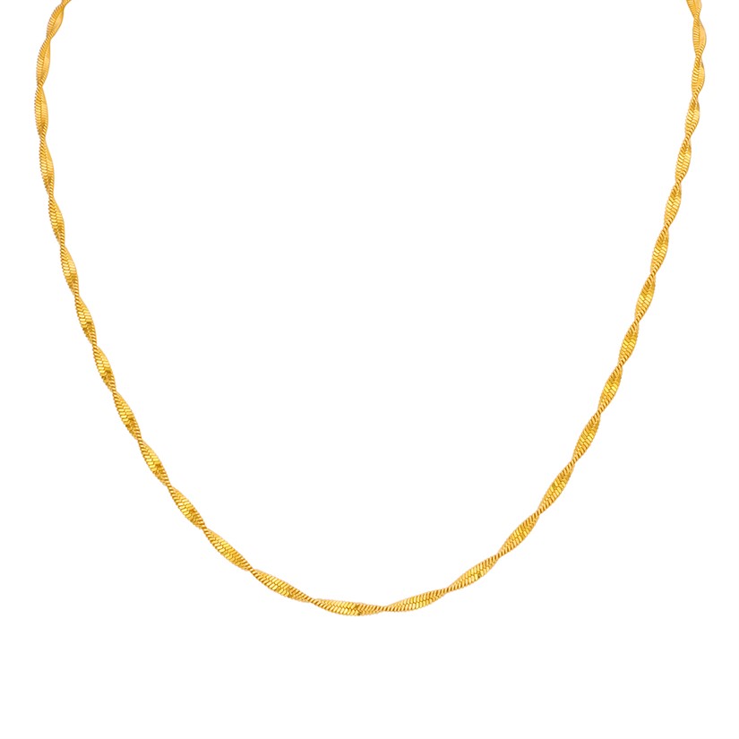 Gold Chain with Free Gold Coin