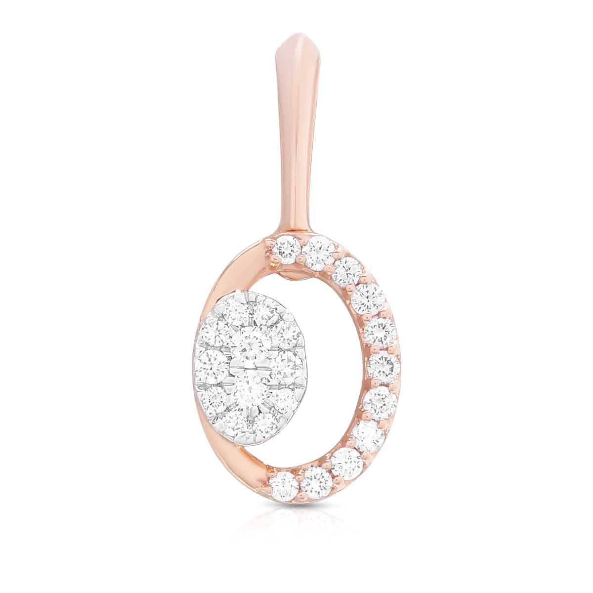 Diamond Pendant For Women with Free Gold Coin