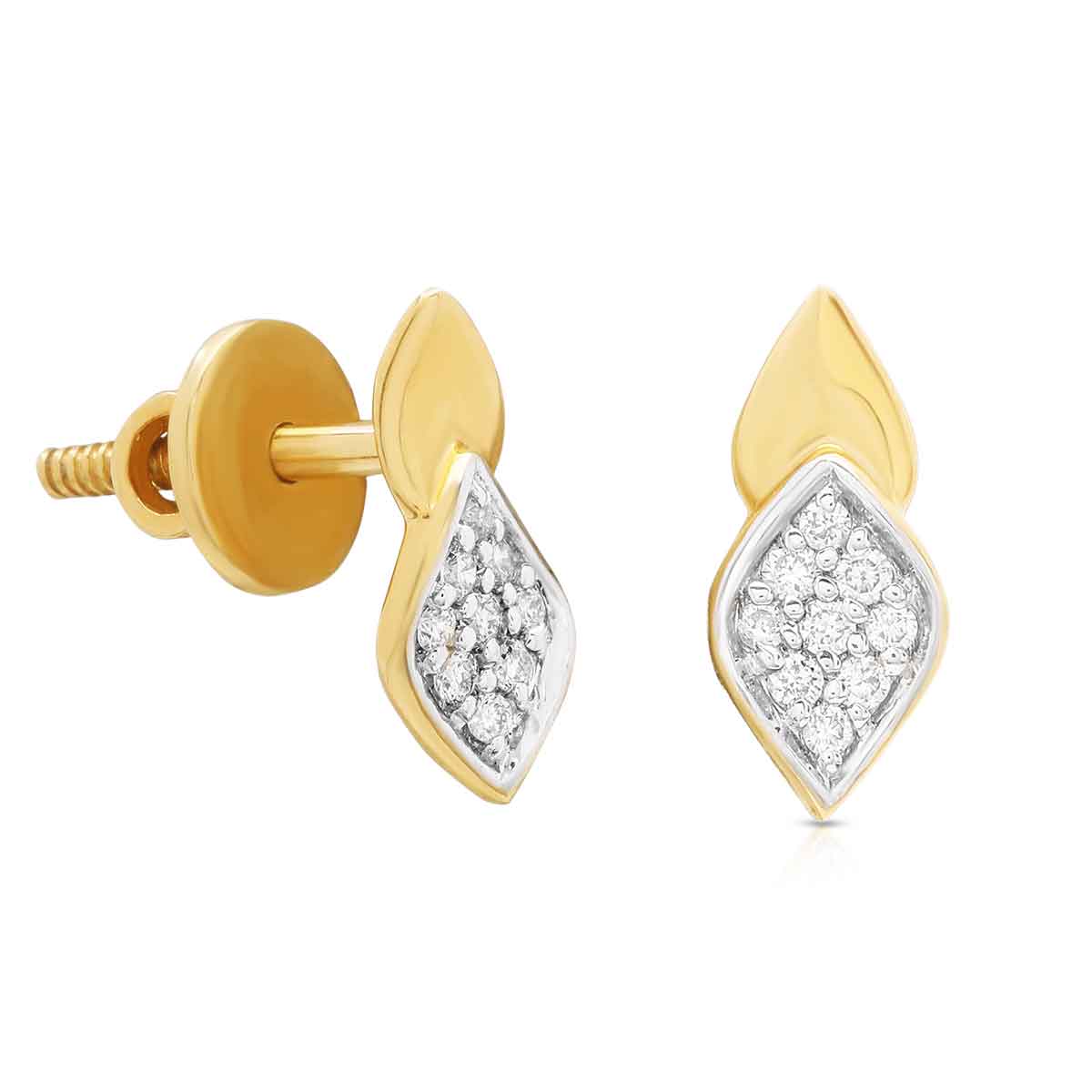 Diamond Earring For Women with Free Gold Coin