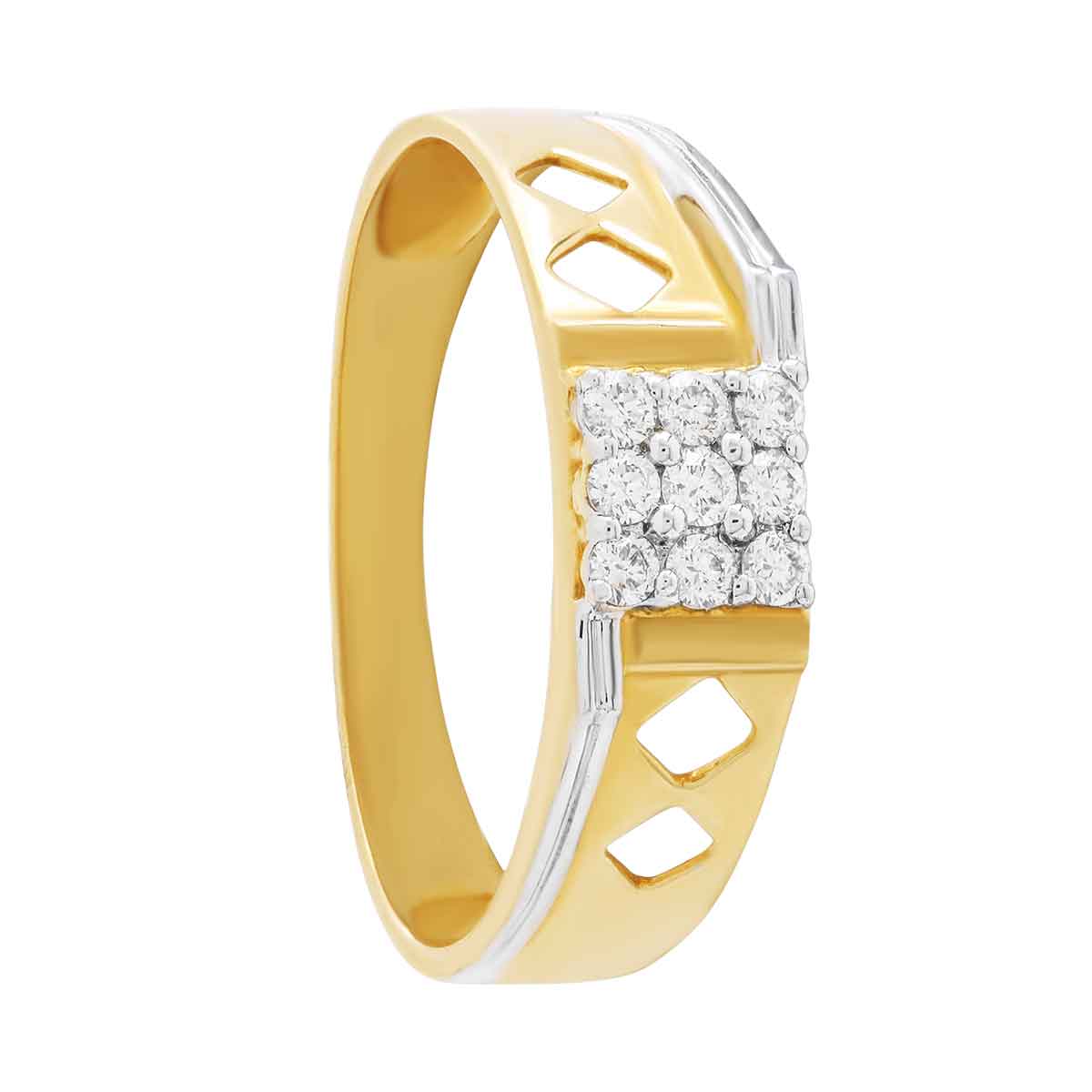 Shivika Diamond Ring with Free Gold Coin