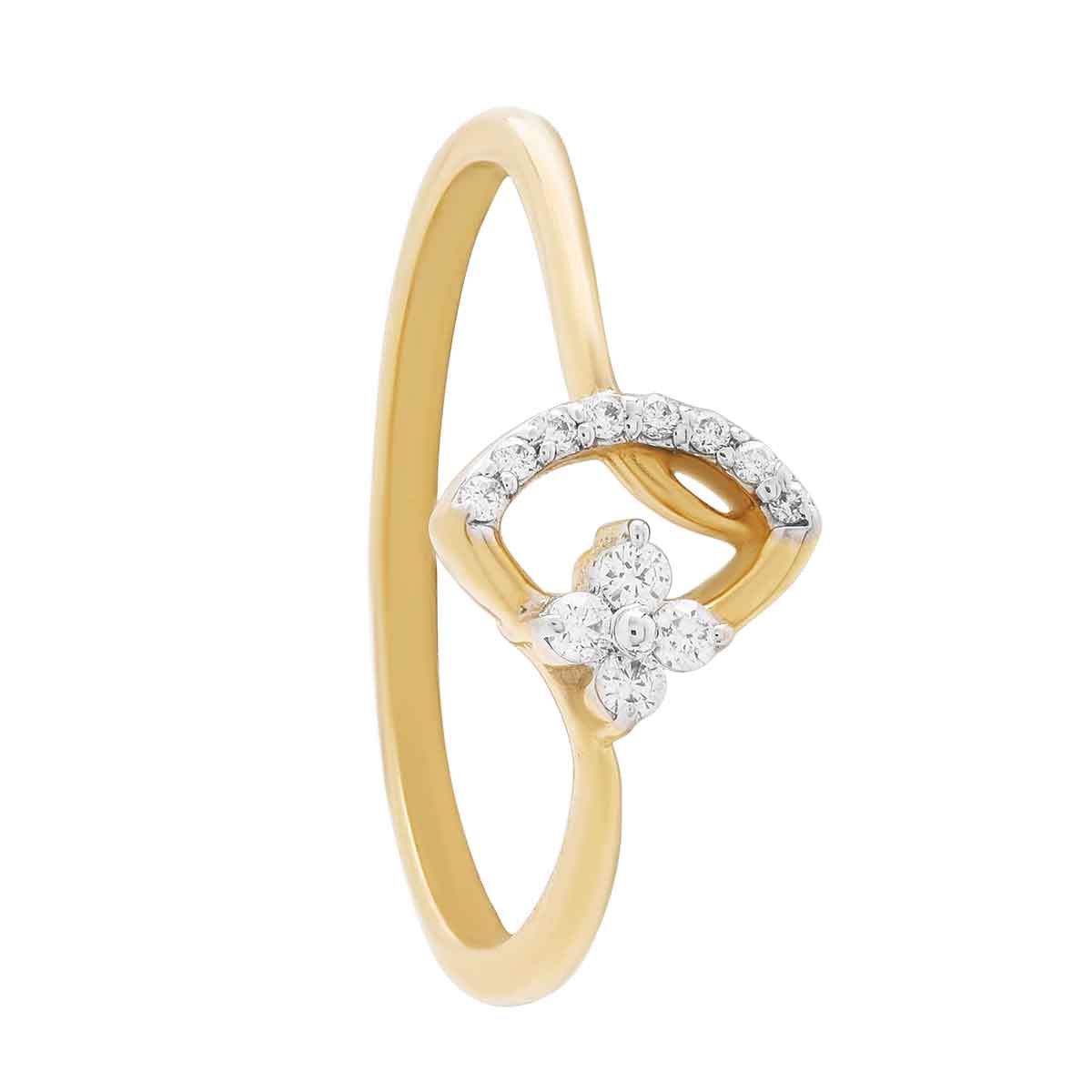 Evisha Diamond Ring with Free Gold Coin