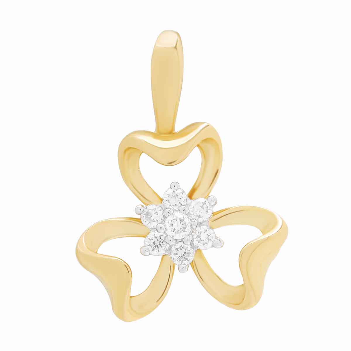 Diamond Pendant For Women with Free Gold Coin