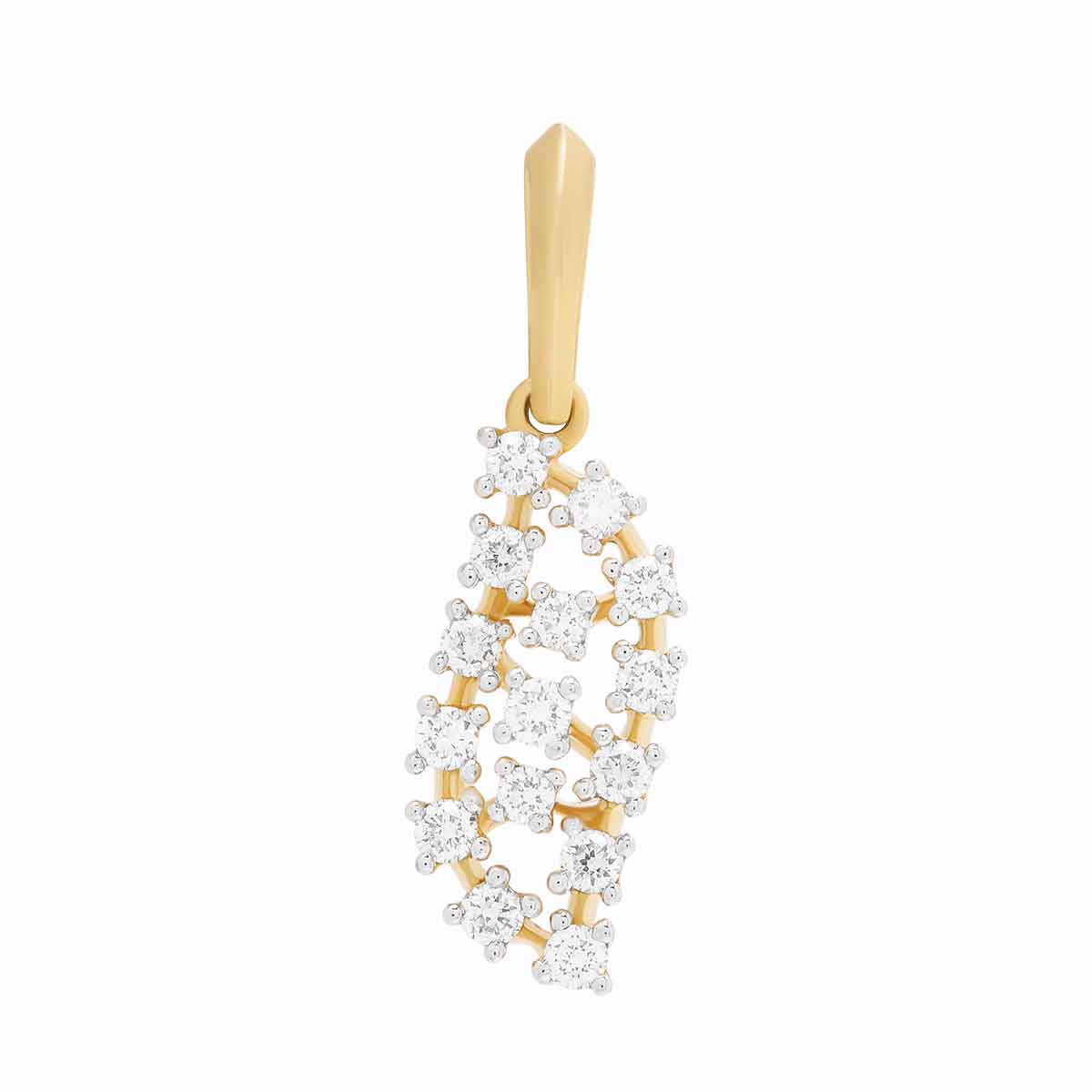 Diamond Pendant For Women with Free Gold Coin