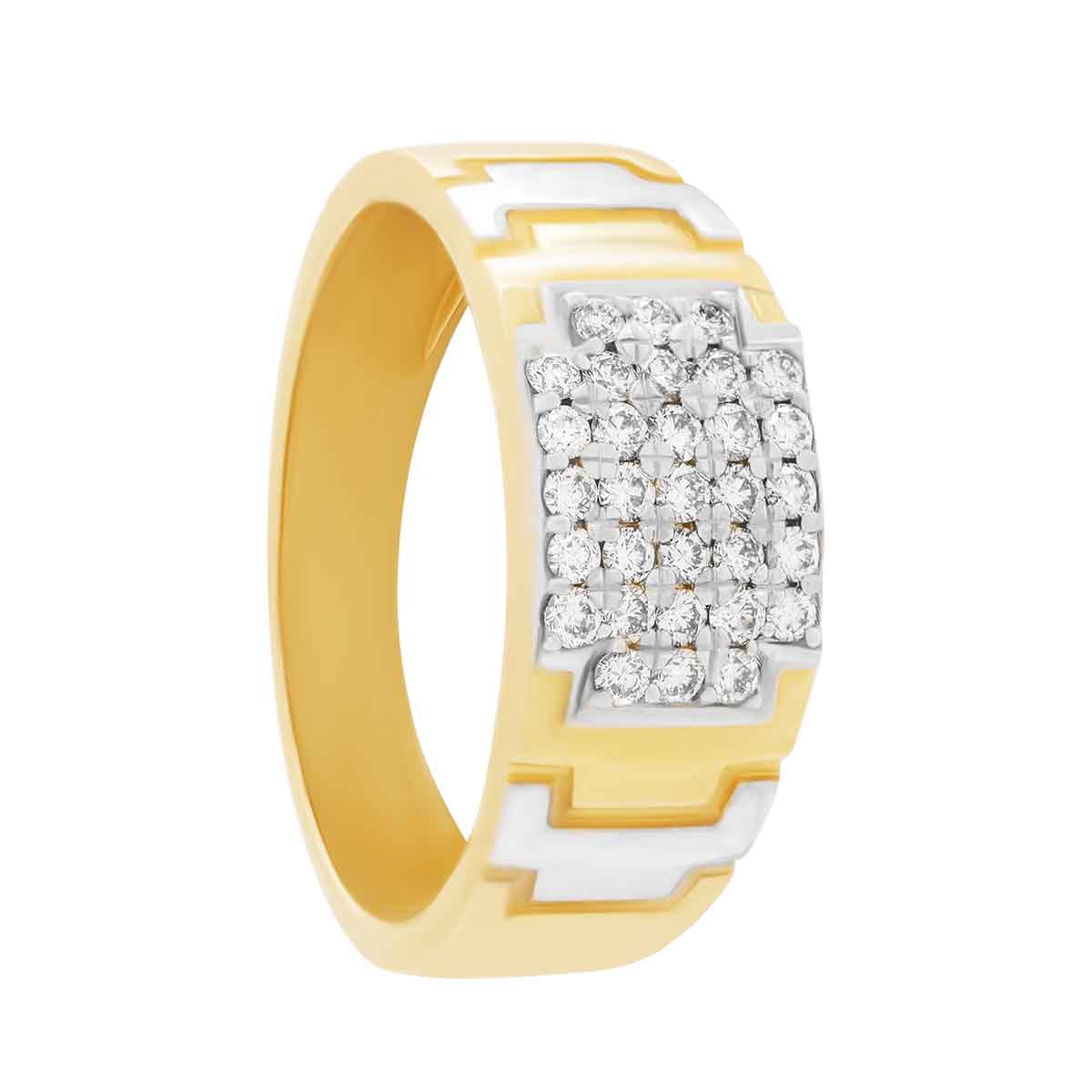 Reyansh Stunning Diamond Ring with Free Gold Coin