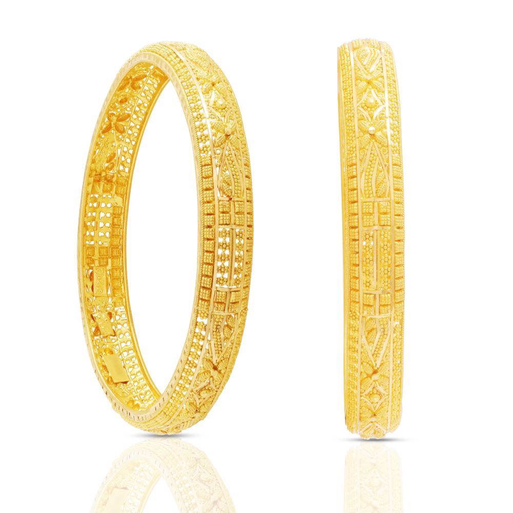 Gold Bangle For Women with Free Gold Coin