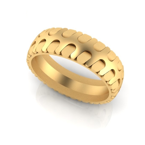 Gold Ring For Men with Free Gold Coin