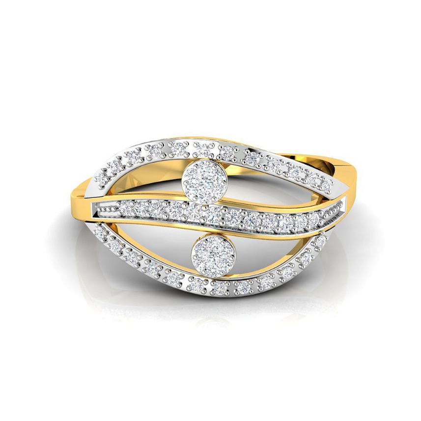 Diamond Ring For Women with Free Gold Coin