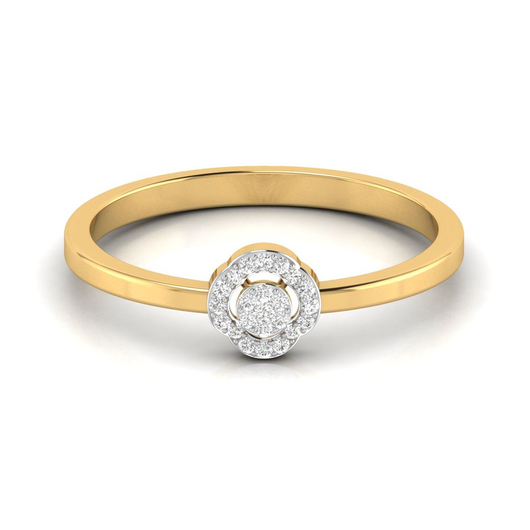 Diamond Ring For Women with Free Gold Coin