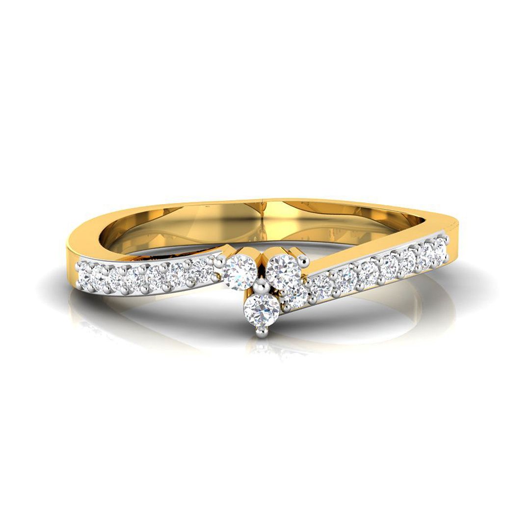 Diamond Ring For Women with Free Gold Coin