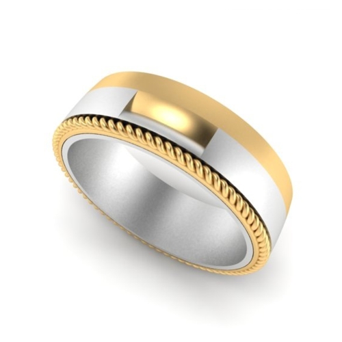 Gold Ring For Men with Free Gold Coin