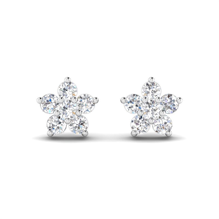 Diamond Earring For Women with Free Gold Coin