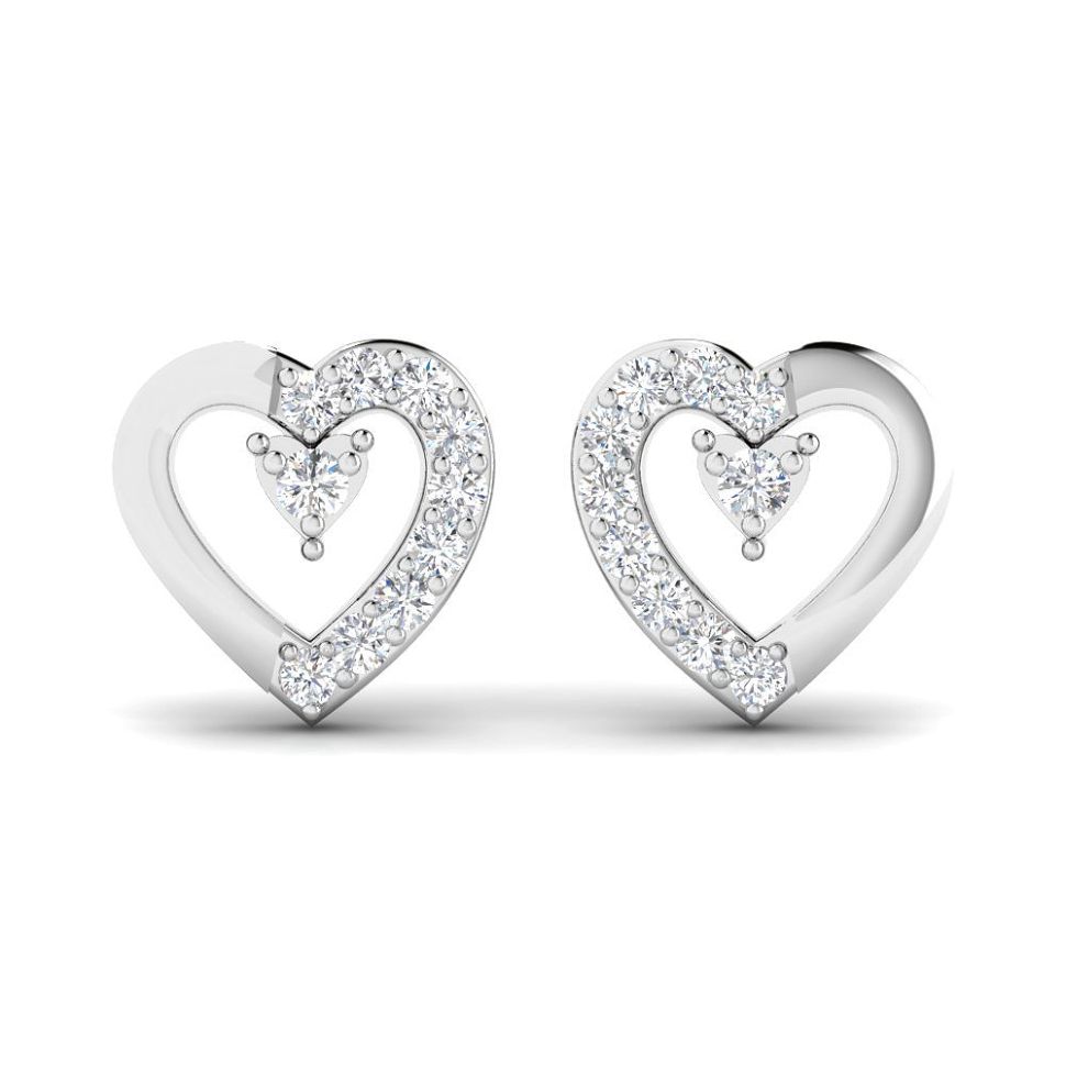 Diamond Earring For Women with Free Gold Coin