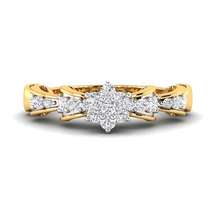 WHP Diamond Ring For Women with Free Gold Coin