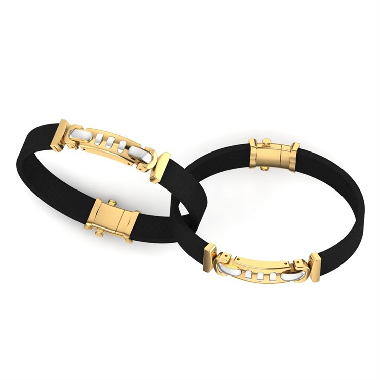 Gold Leather Bracelet For Men